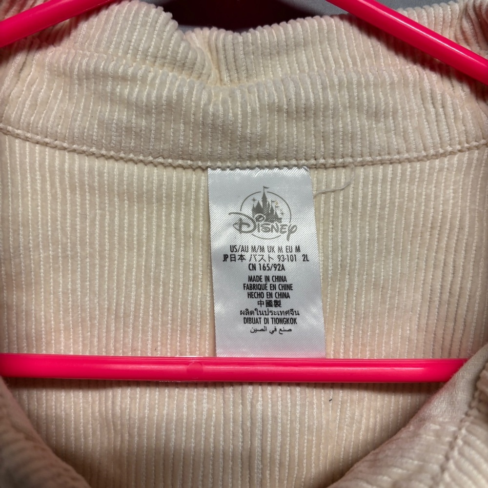 Disney Coco Cream Corduroy Jacket with Embroidered Accents - Picture 3 of 9
